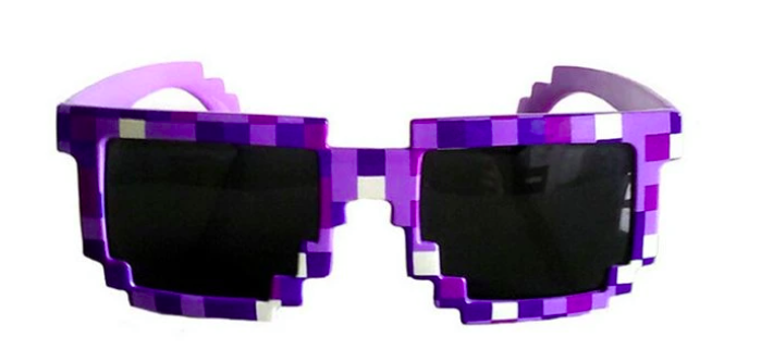 Minecraft sluneční brýle - 3