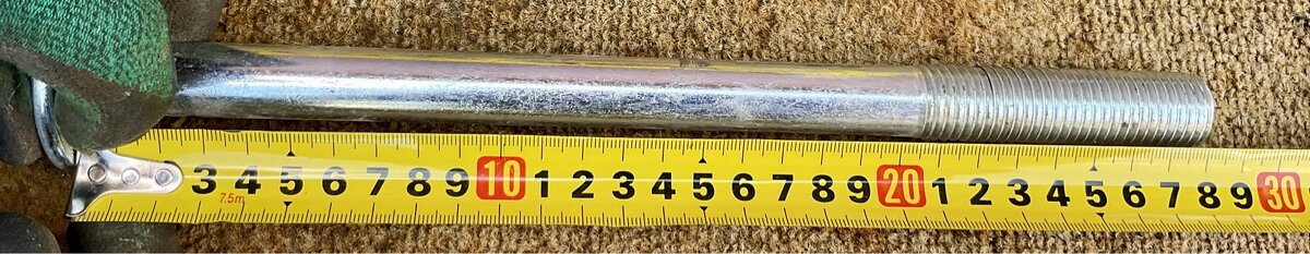 Vratový šroub M20 x 235 mm - 3