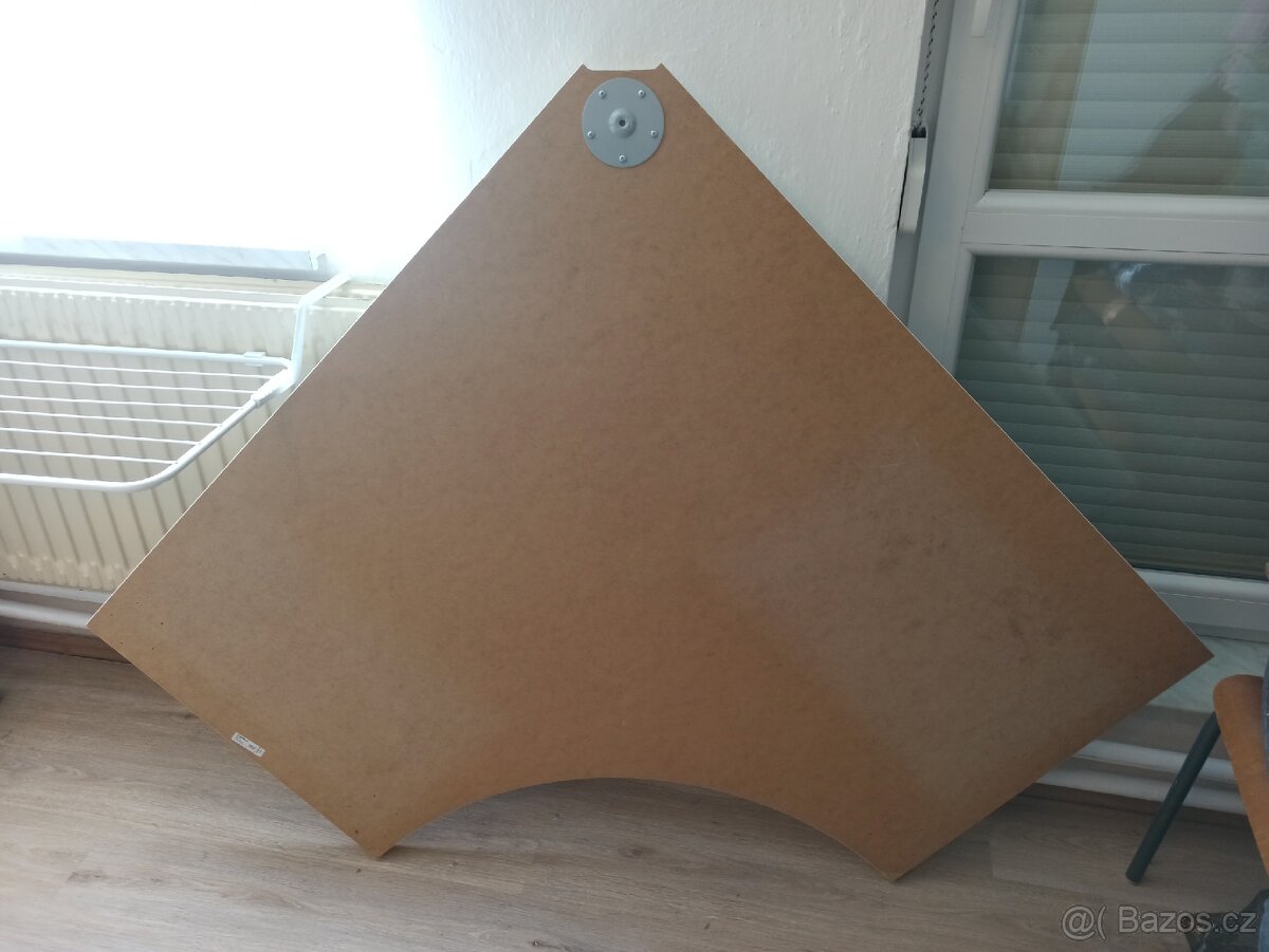 IKEA linnmon rohová deska stolu 120x120 cm - 3