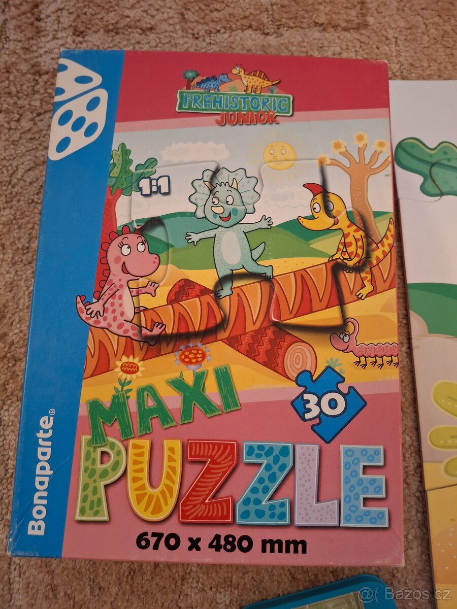 Dinosauři, hlavolamy, domino 25 kusů - pošta 50 Kč - 3