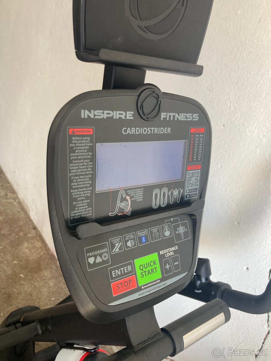 Eliptický trenažér Finnlo Cardio Strider CS3 - 3