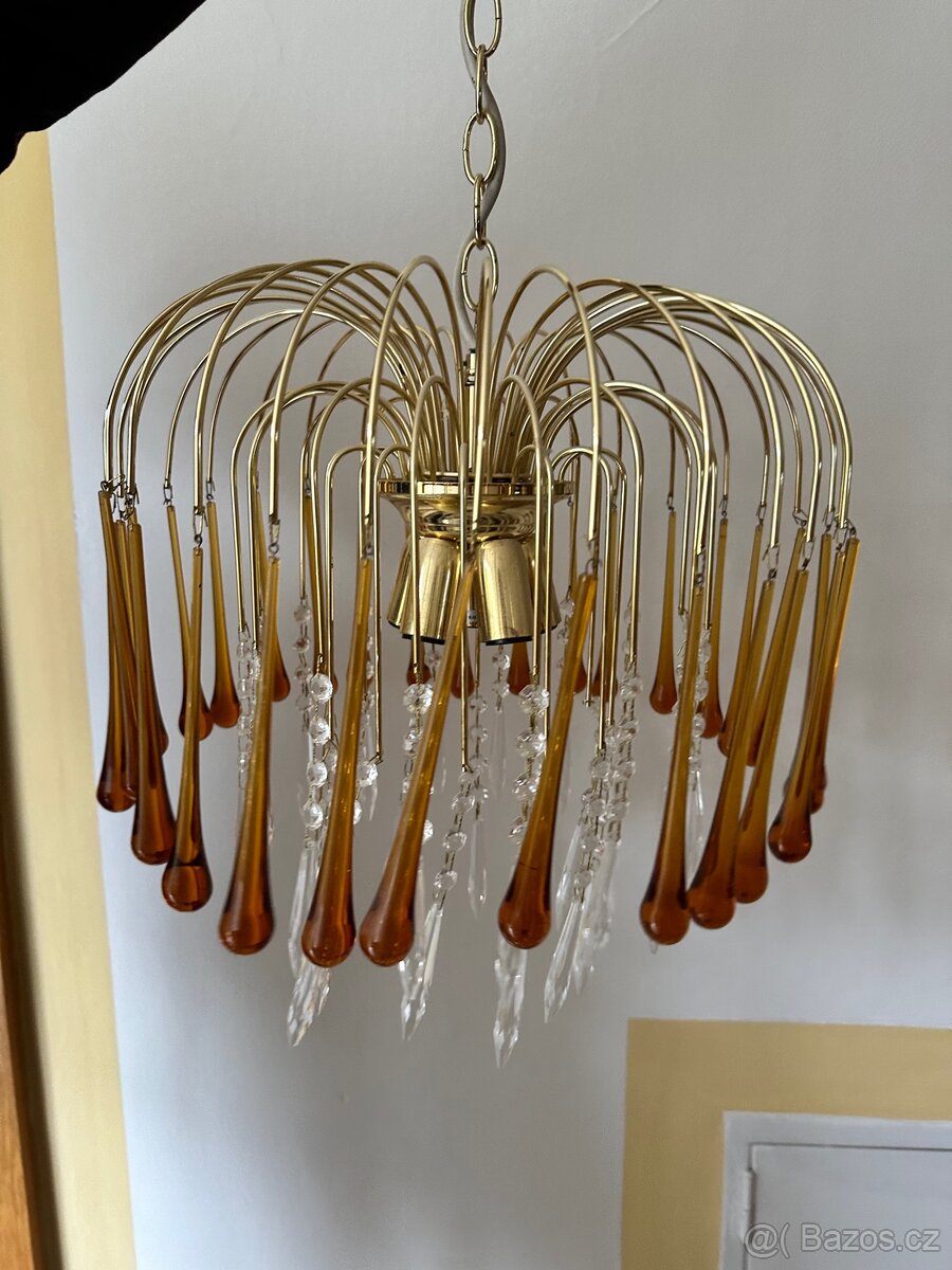 Křištálový lustr Murano - 3