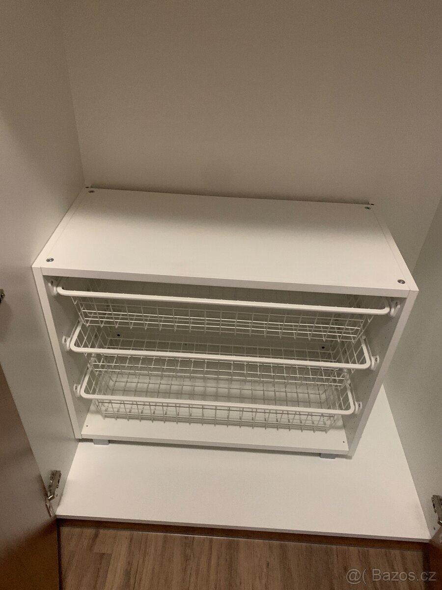 Šuplíkový organizér / PLATSA s drátěnými koši / komoda - 3