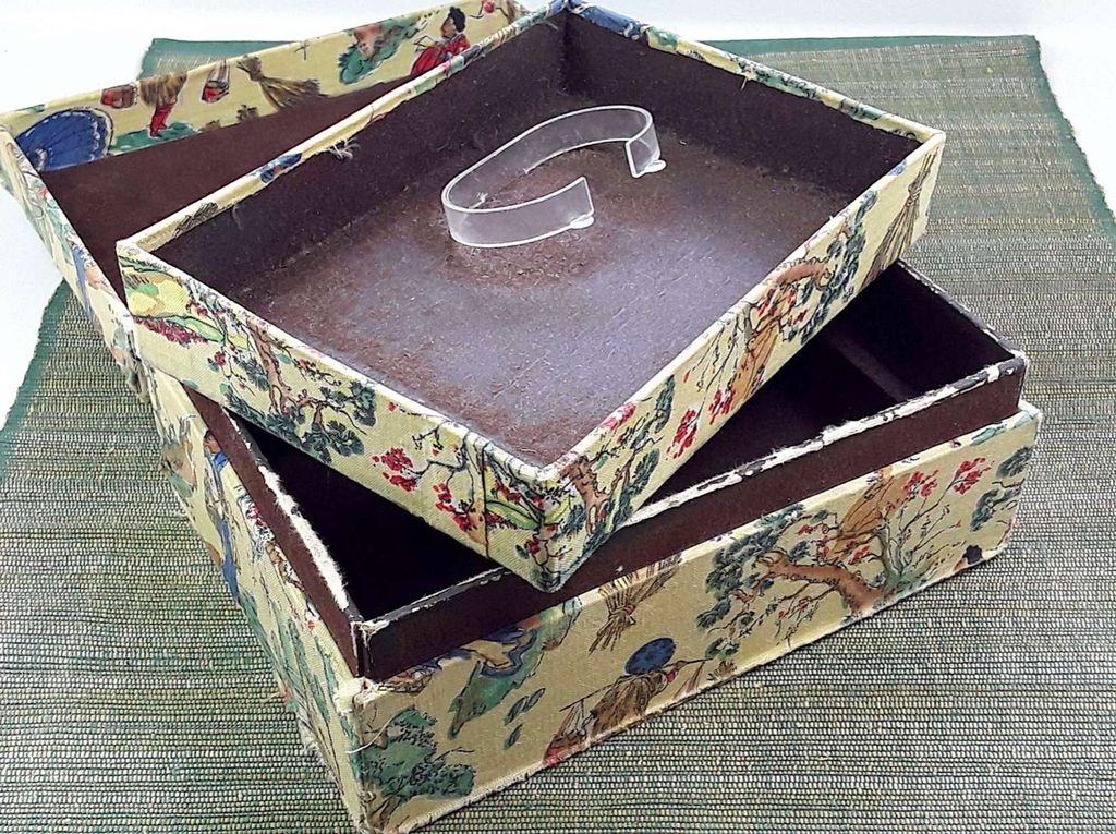 Starožitná japonská krabička-šperkovnice - 3