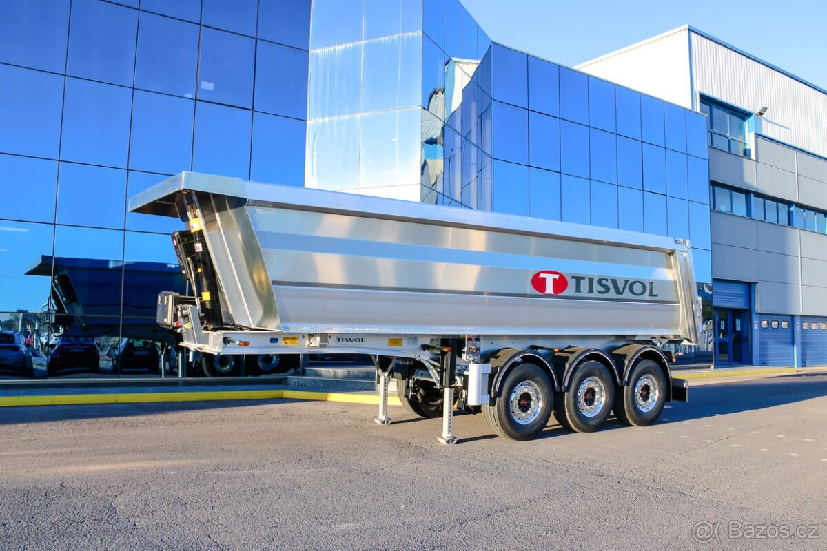 Sklápěcí návěs - Tisvol EVR 26,8m3 4700kg