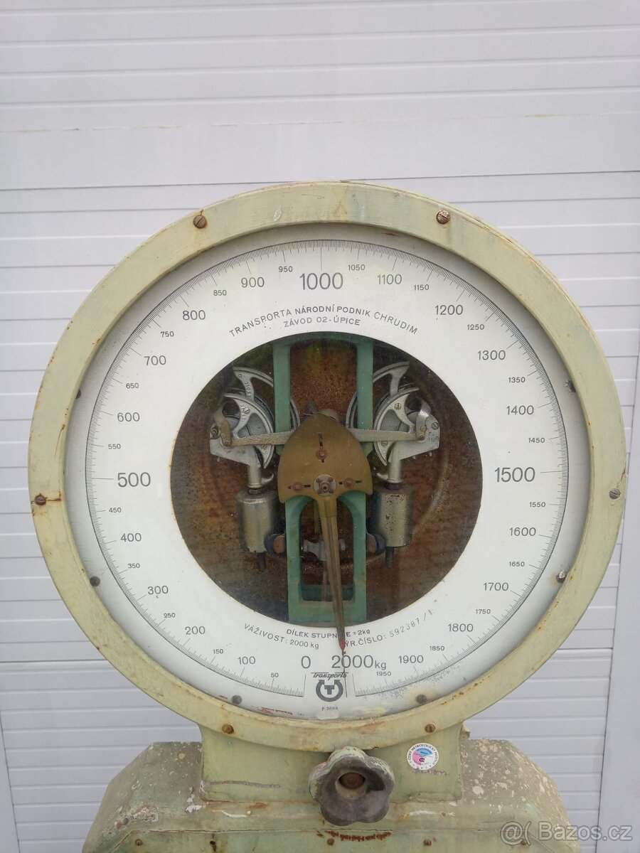 Analogová váha 2000kg - 3