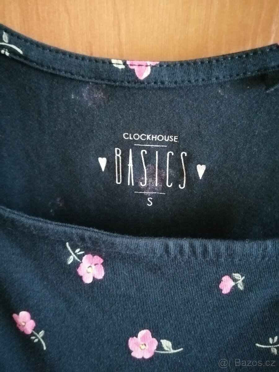 Tílko s růžičkami vel. S - 3