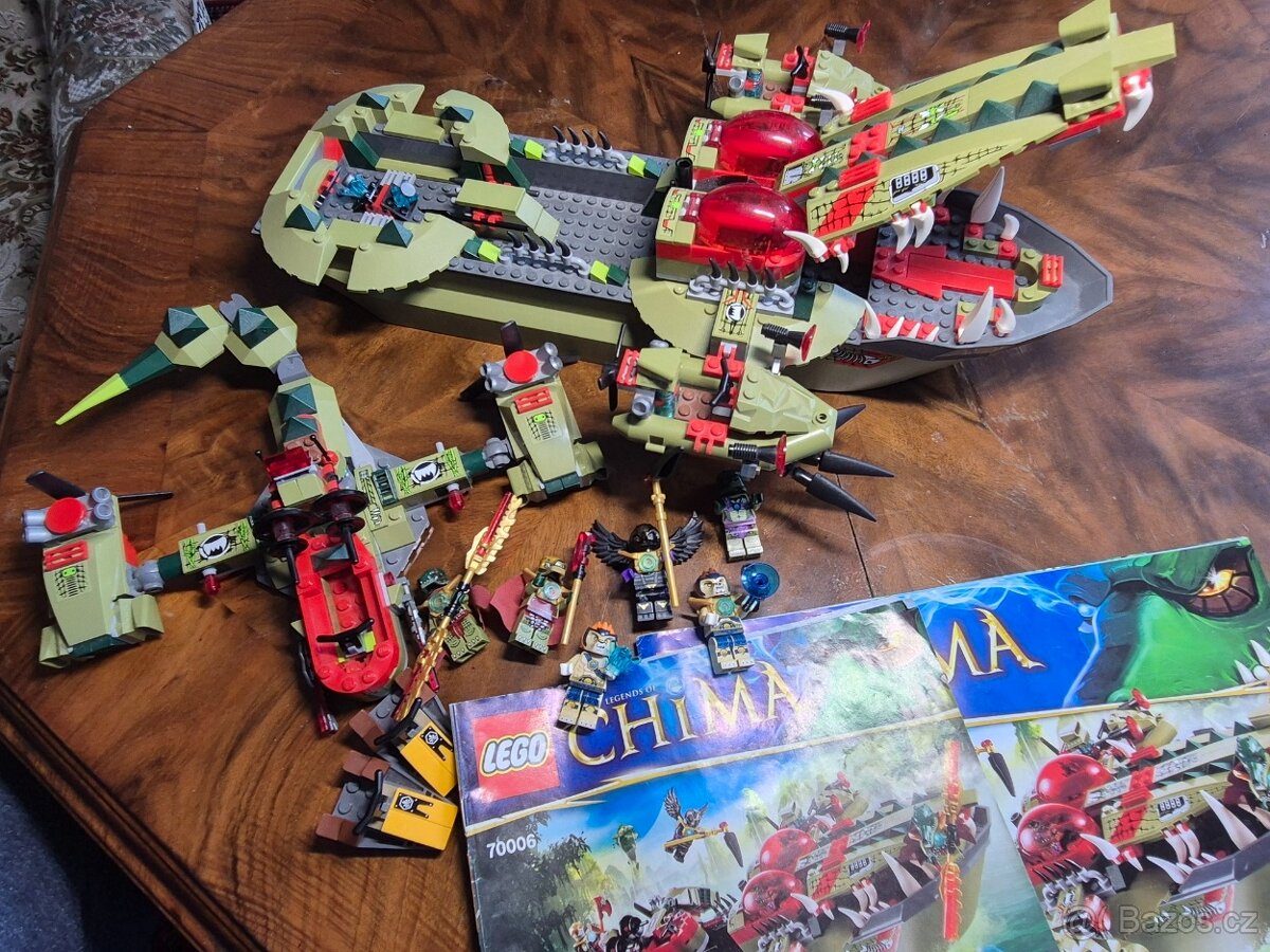 Lego 70006 Chima Craggerův krokodýlí člun - 3