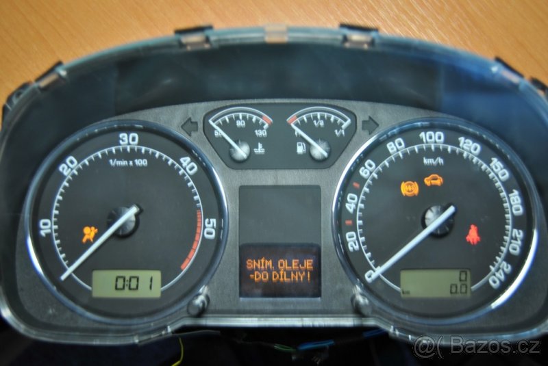 Budíky polodot Octavia 1 L&K, 1U0920821K, CAN, STAGING - 3