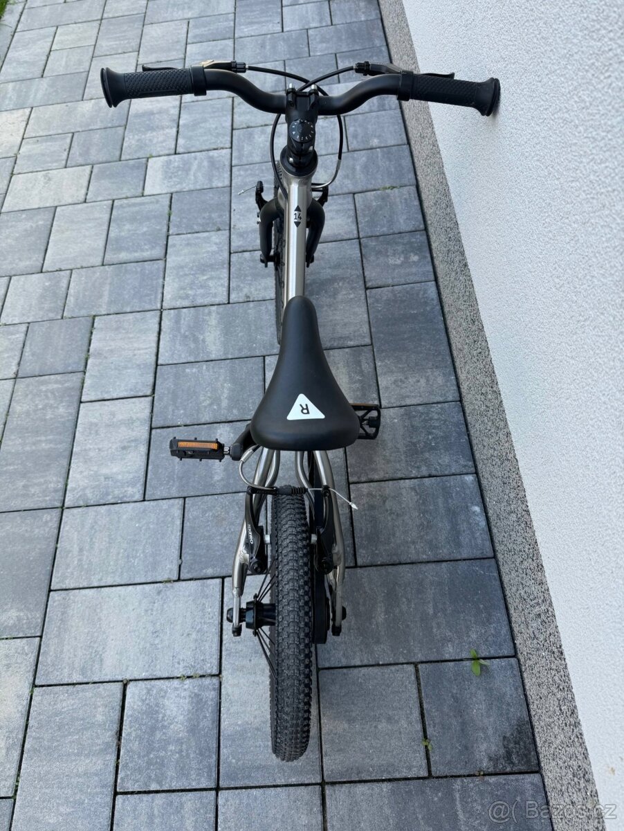 Dětské kolo Rascal 14"- titan - 3