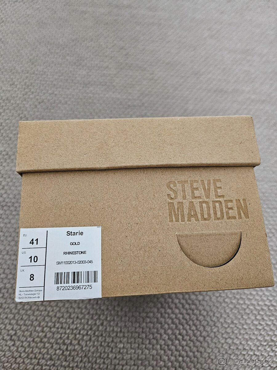 Dámské zlaté sandále vel.41 - nové, Steve Madden - 3