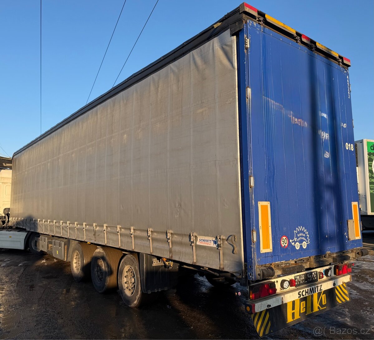 Návěs SCHMITZ LOWDECK, SAF - 3