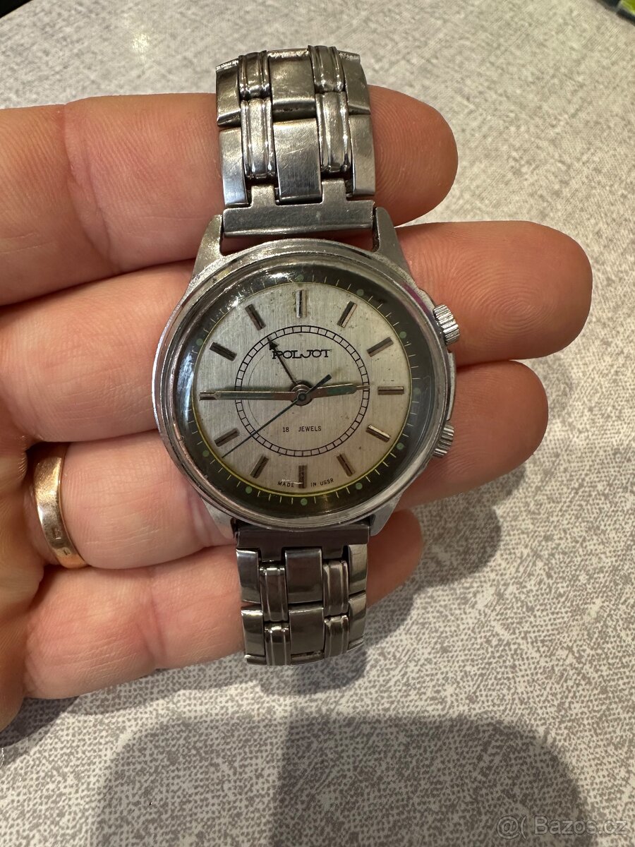 Hodinky POLJOT s budíkem - 3