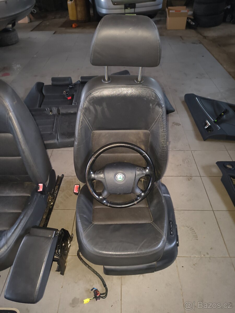 Kožený interiér Octavia 2 - 3