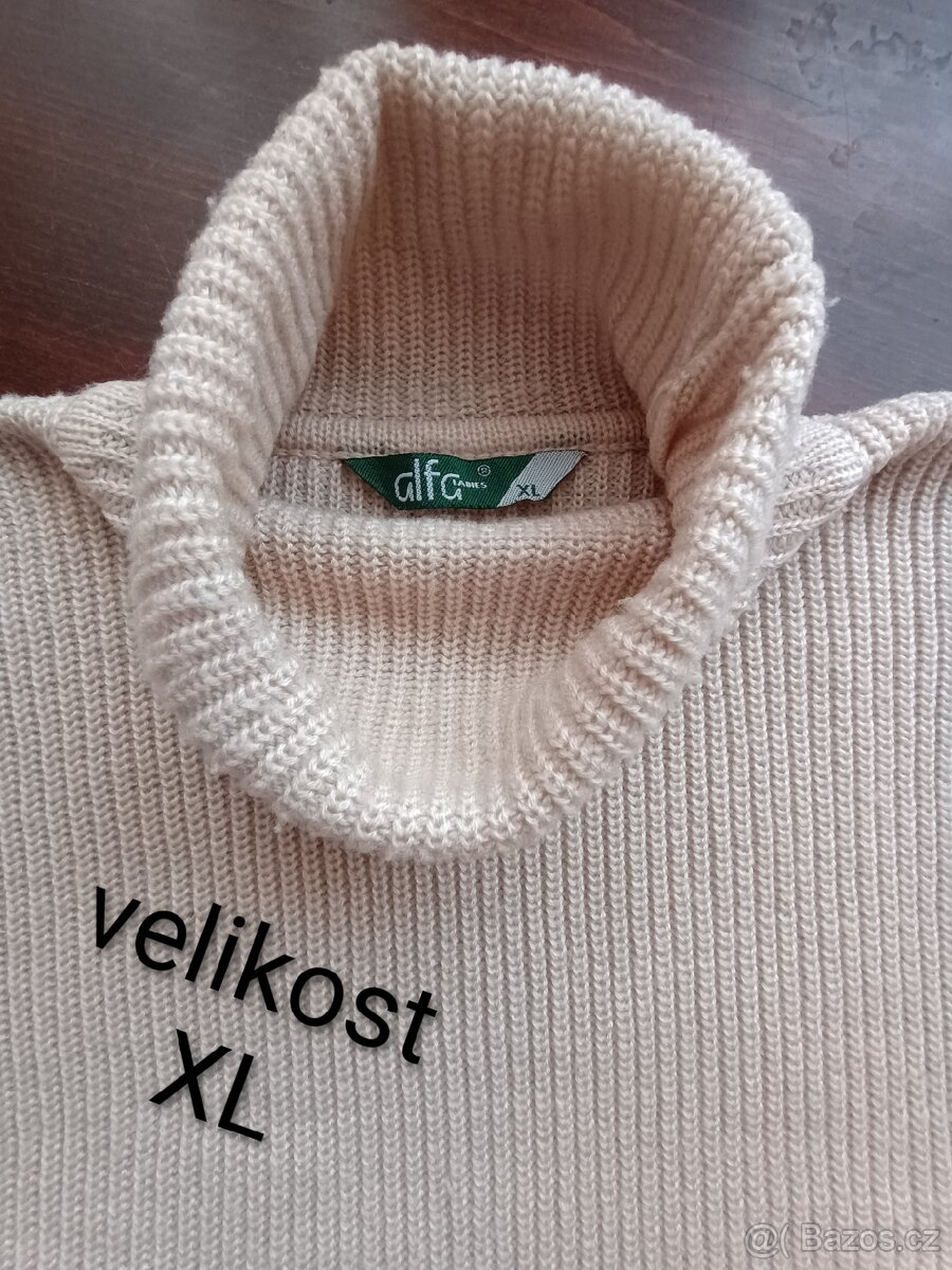 Svetr rolák dámský XL - 3