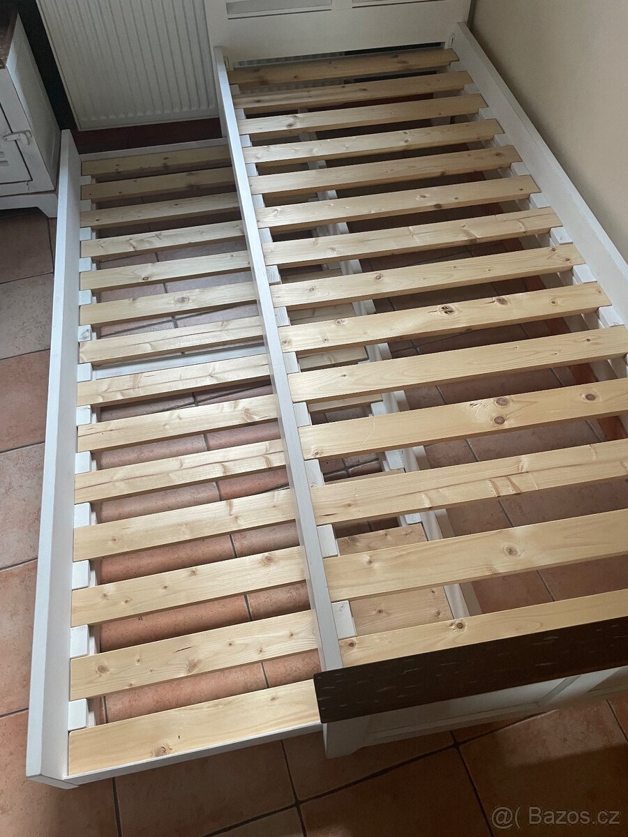 Stylová postel Provence se stolkem - 3