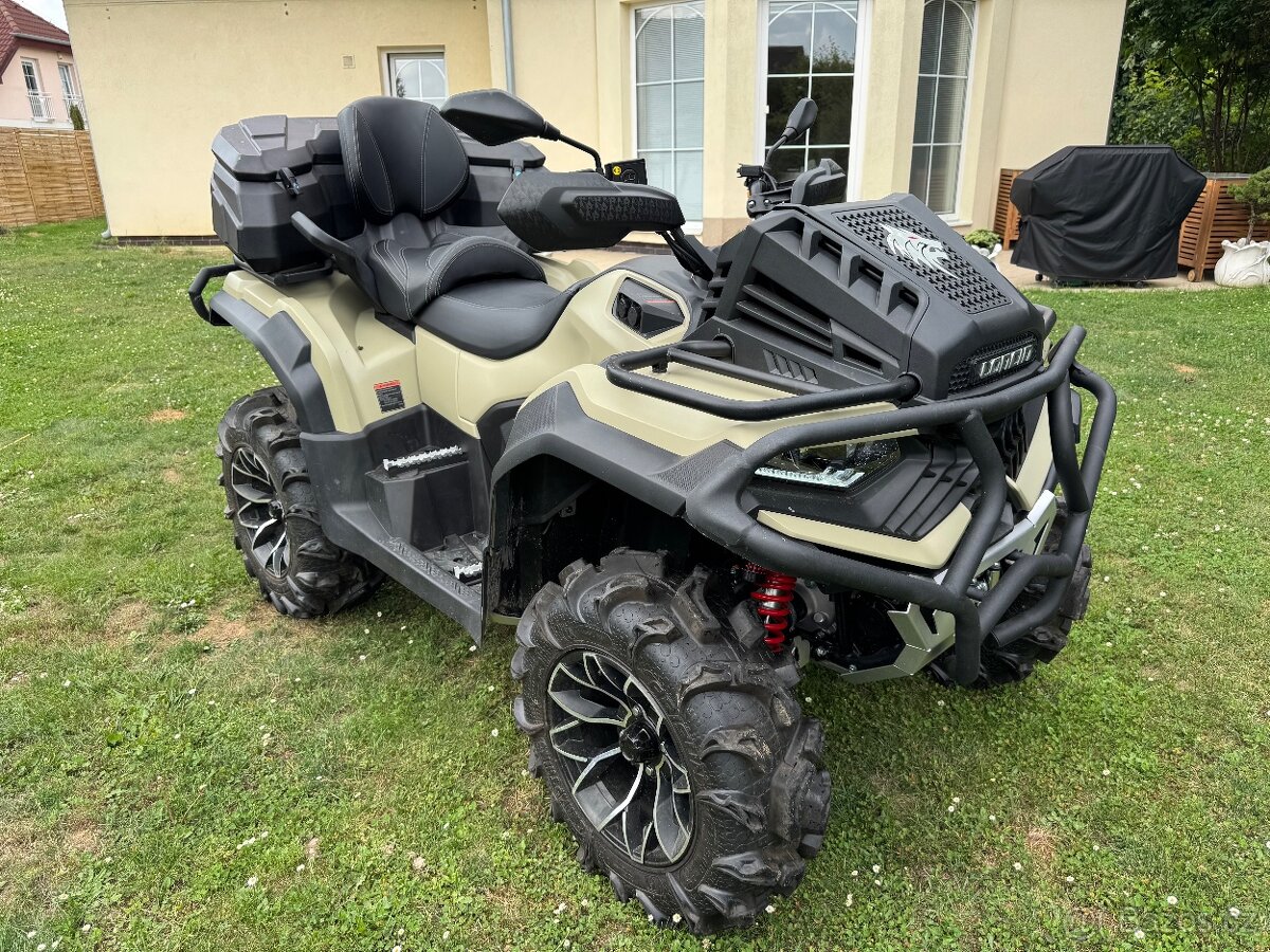 Čtyřkolka LONCOIN Xwolf 700i 4×4BAHENNÍ VERZE - najezd 142km