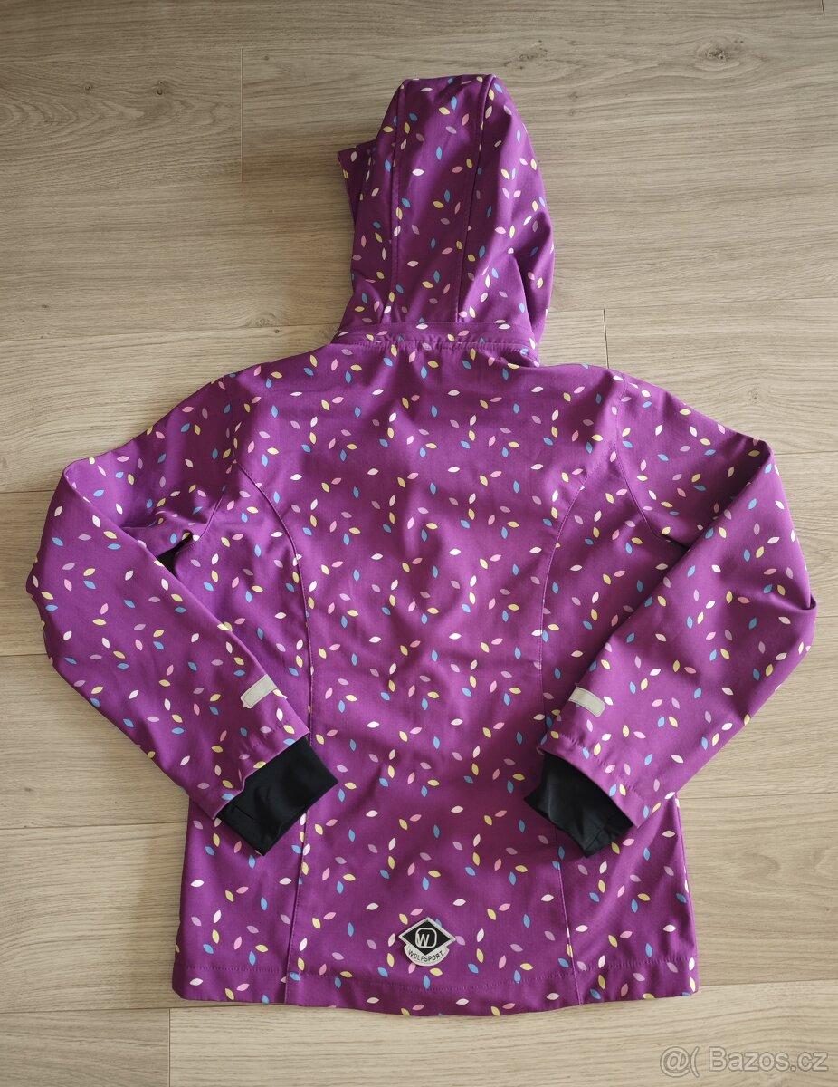 Dívčí lehká softshelová bunda Wolf vel. 152/158 - 3