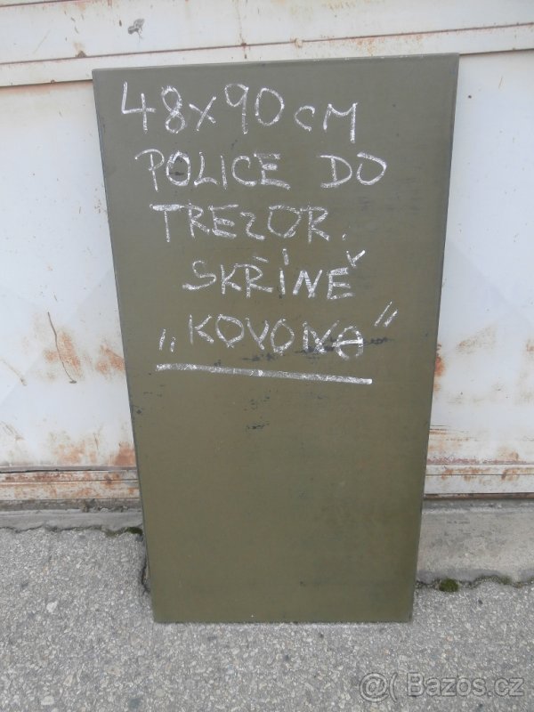 Trezor skříňový Kovona náhradní díly - police za 500 kč - 3