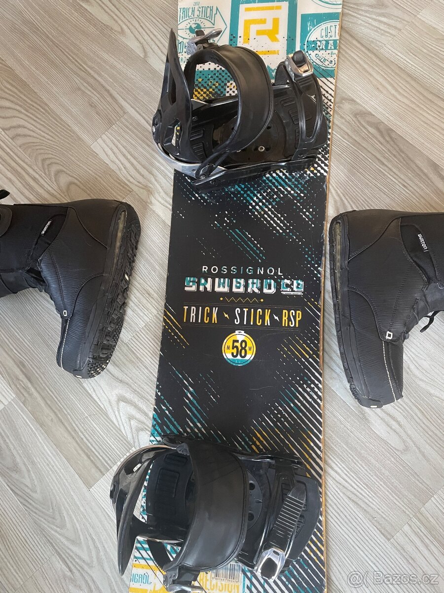 Snowboard Rossignol 158 cm + boty Burton Ruler 41-42 - 3