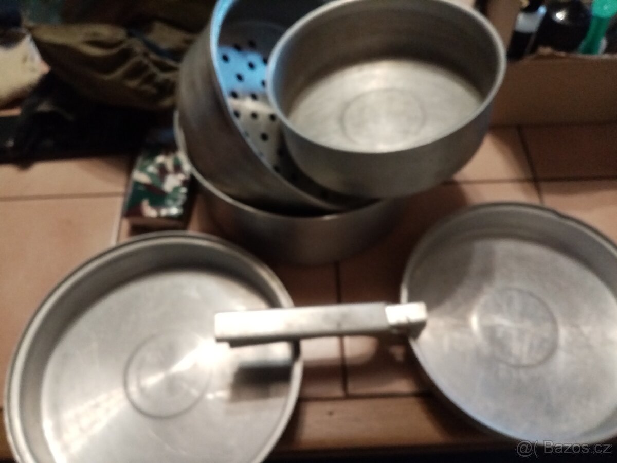 Prodám sadu retro-kemping nadobi - 3
