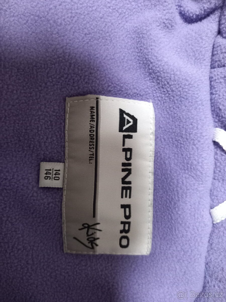 Dívčí lyžařská bunda Alpine Pro vel. 140/146 - 3