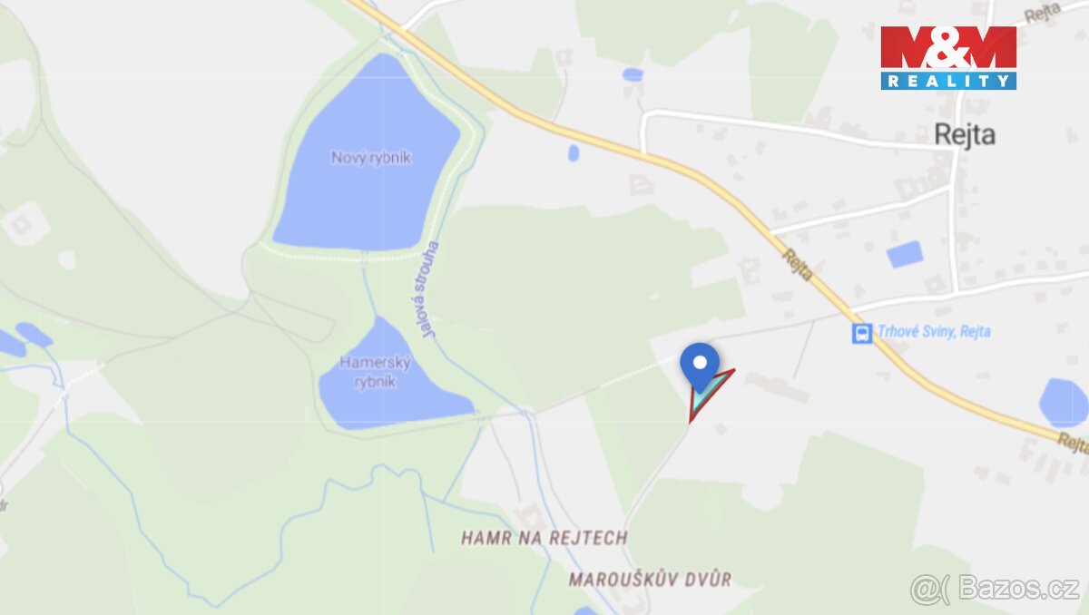 Prodej pozemku, 879 m², Trhové Sviny - 3