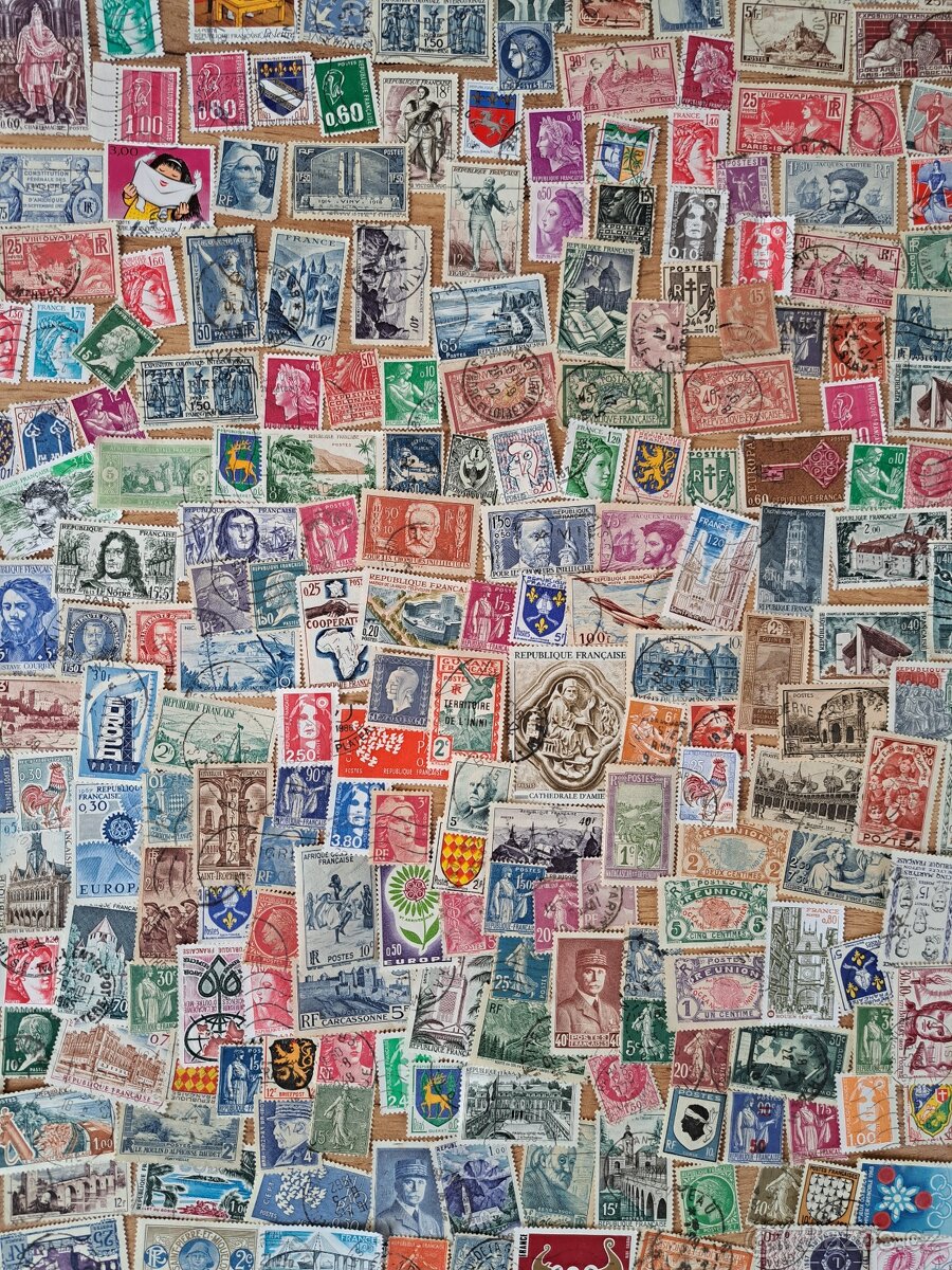 Sbírka známek Francie - 3