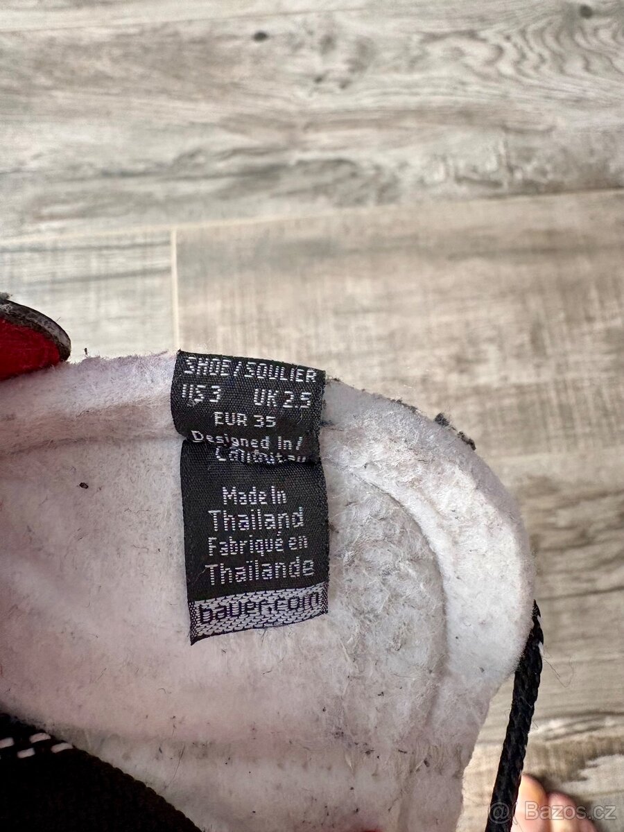 Lední brusle zn.Bauer, vel. 35 - 3