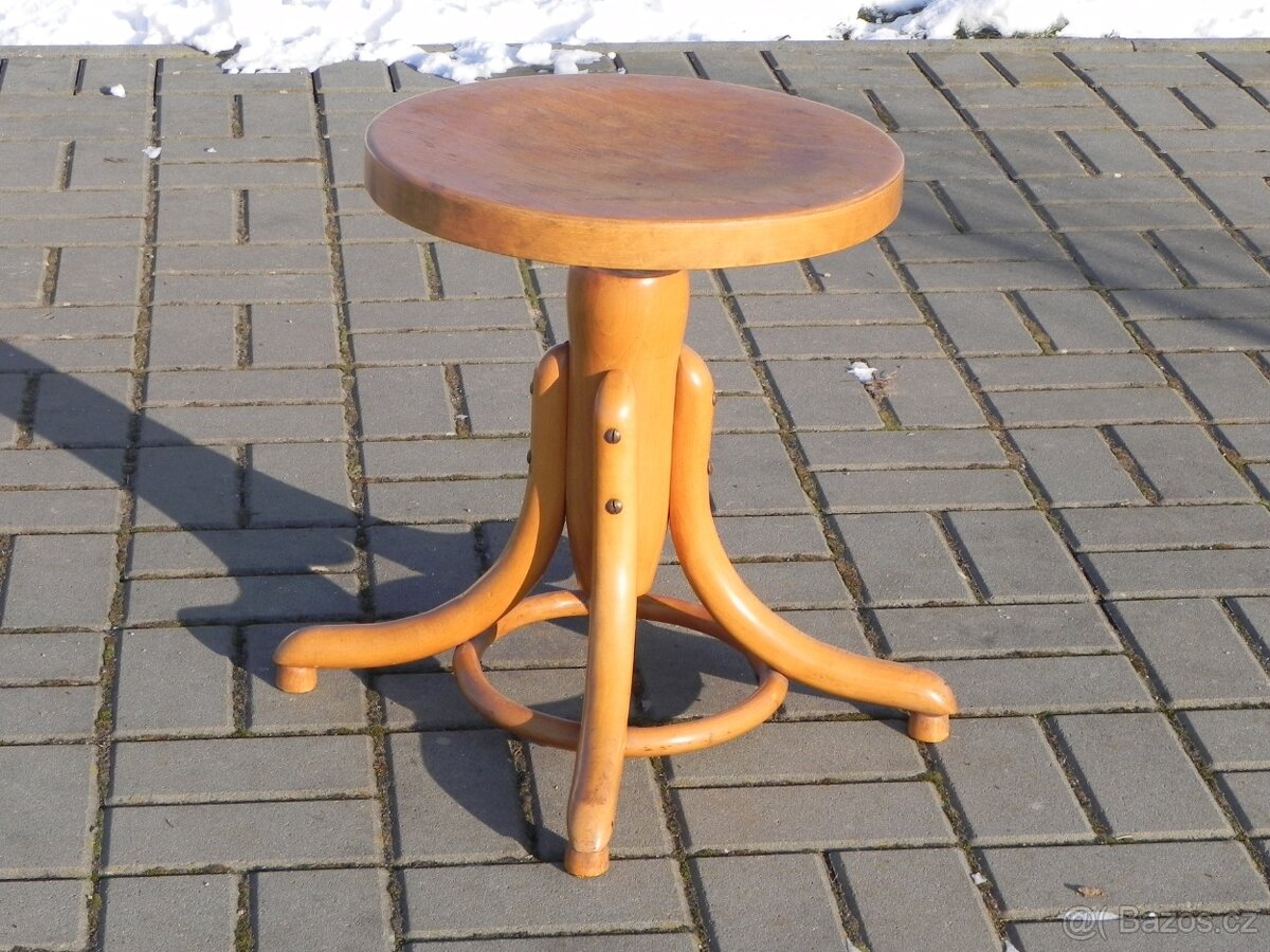 Stará pianová stolička - 3
