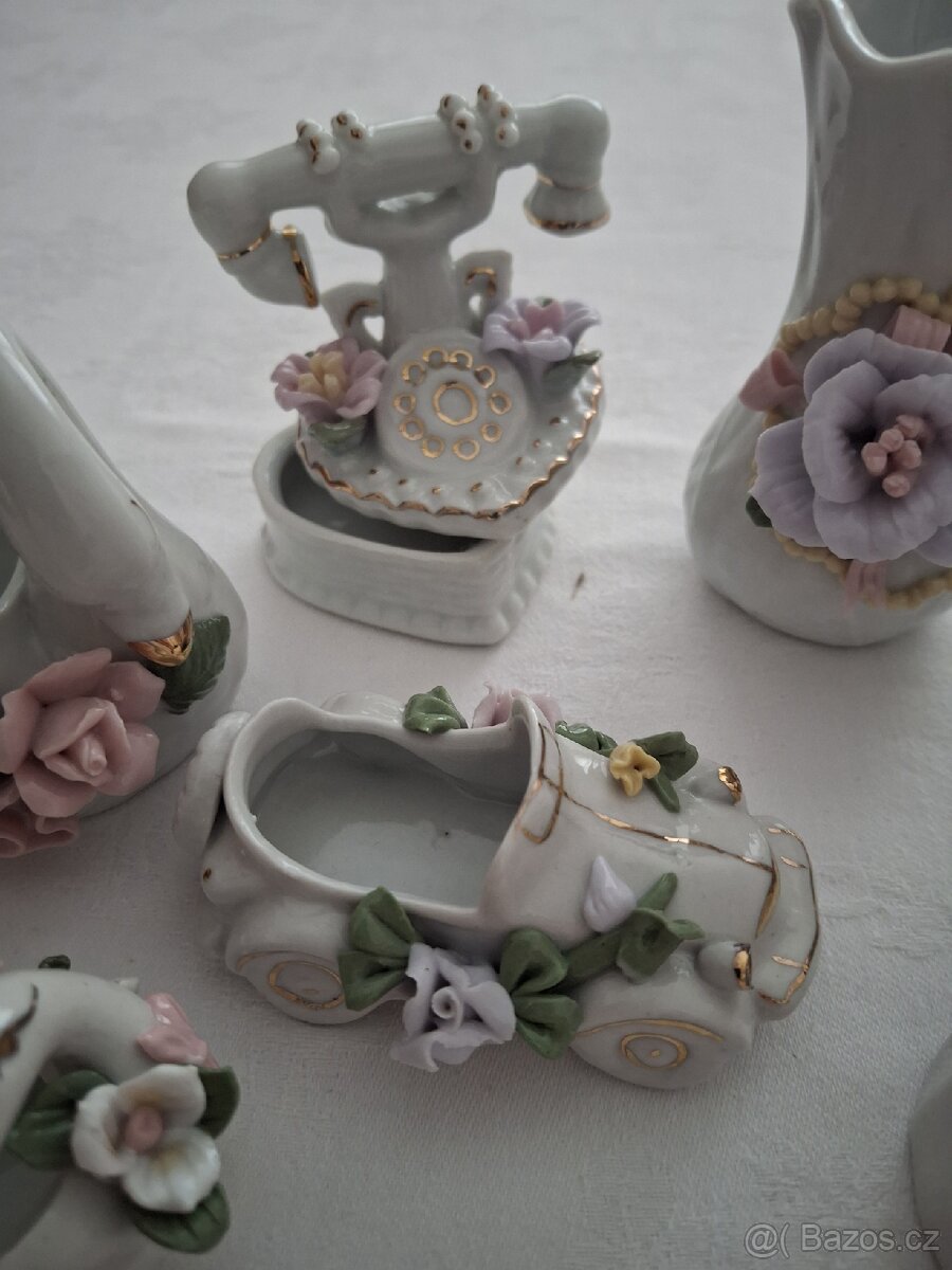 Keramické vázičky, misky, sošky - 3