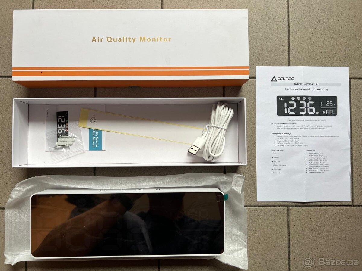 CO2 Meter 27 měřič kvality vzduchu - 3