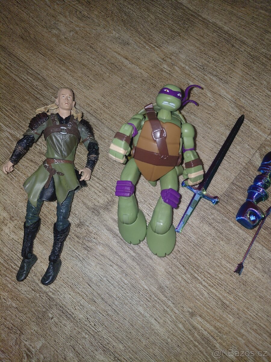 Figurky Ironman, rytíř, želva Ninja, Legolas - 3