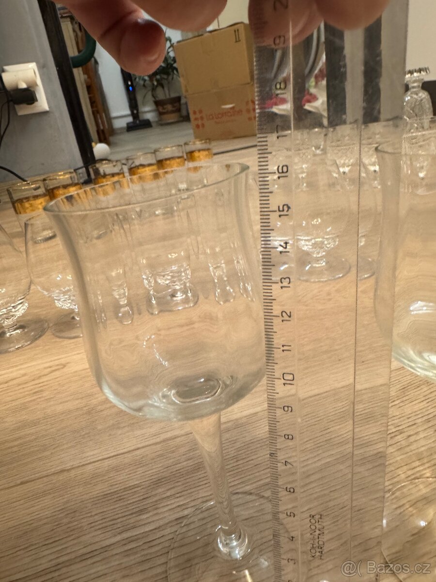 Retro sklenice na likéry - 3