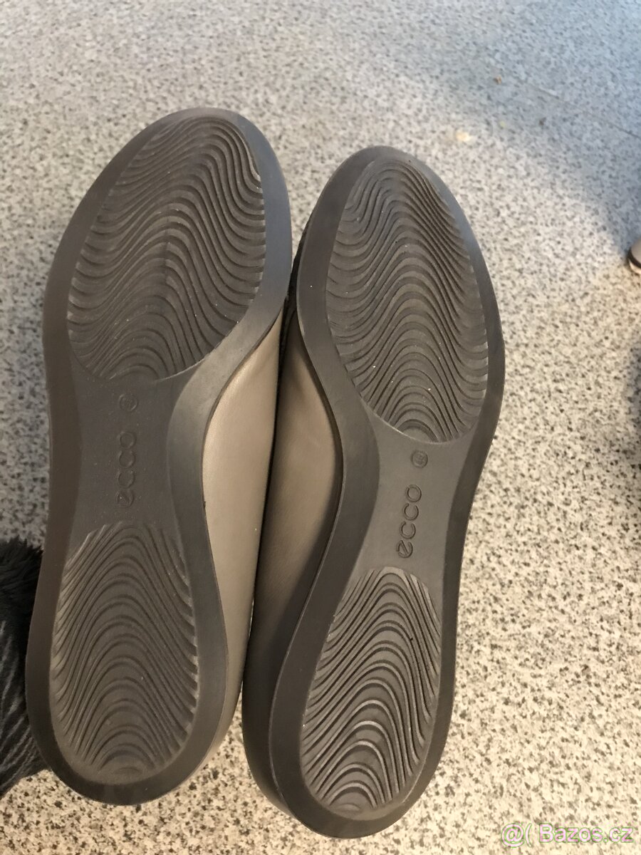Dámské kožené boty zn. Ecco, vel. 40 - 3