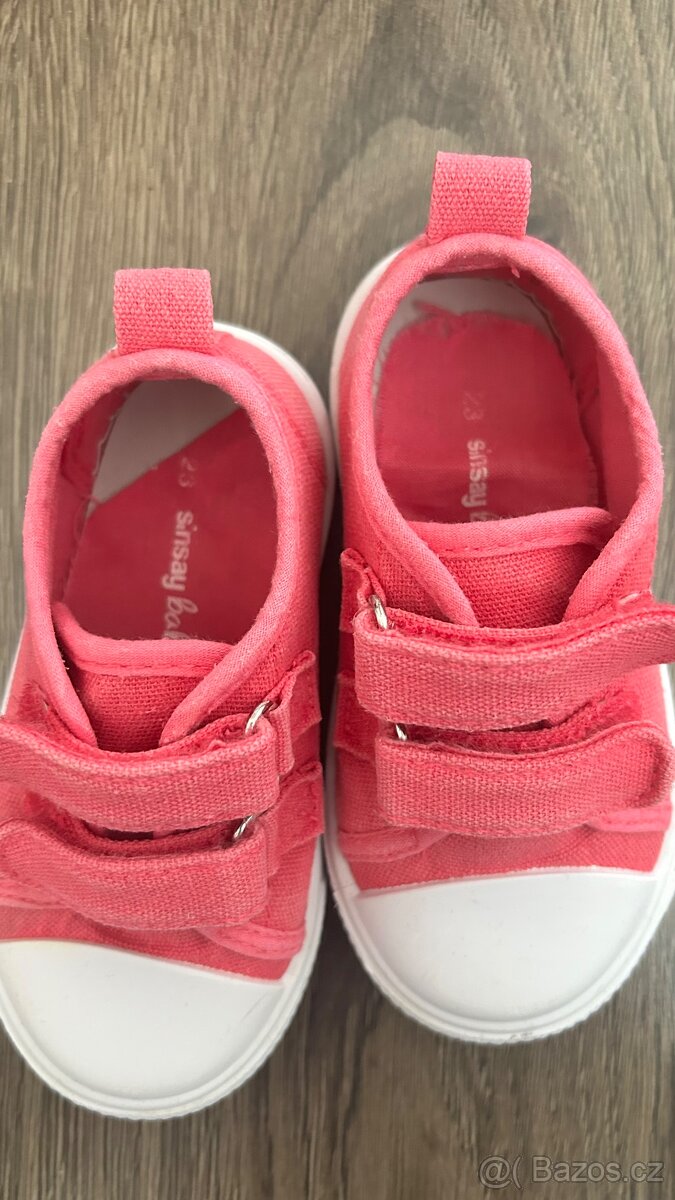 Dětské plátěné tenisky vel 23 - 3