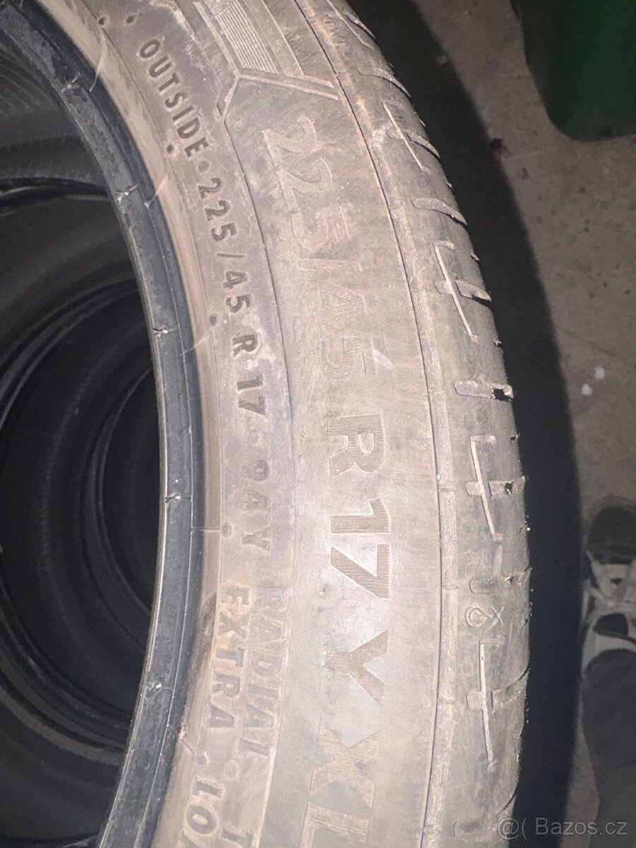 Letní pneumatiky 225/45/17 - 3