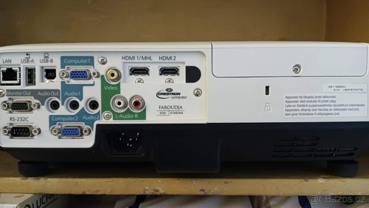 Epson EB-1985WU – NÁJEZD POUZE 337h - 3
