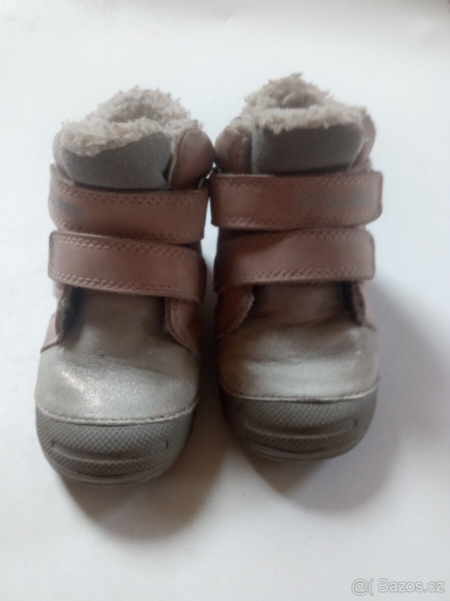 Zimní kotníkové boty ddstepp - 3