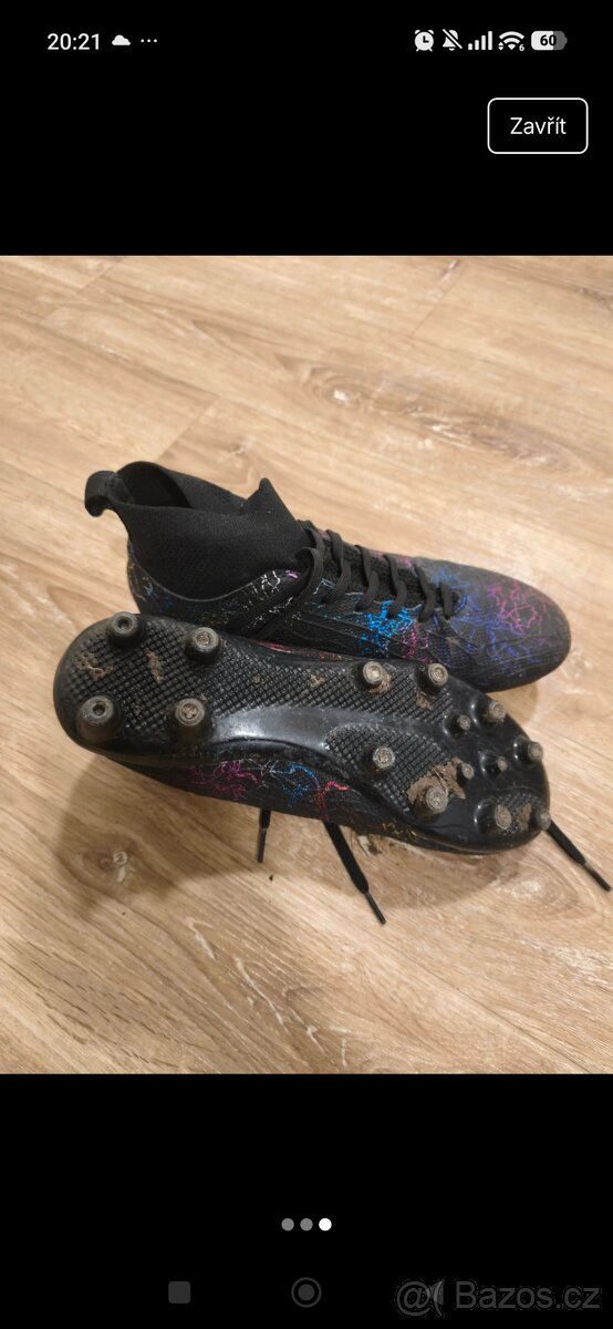 Dětské kopačky č.38, stélka 23-24cm - 3