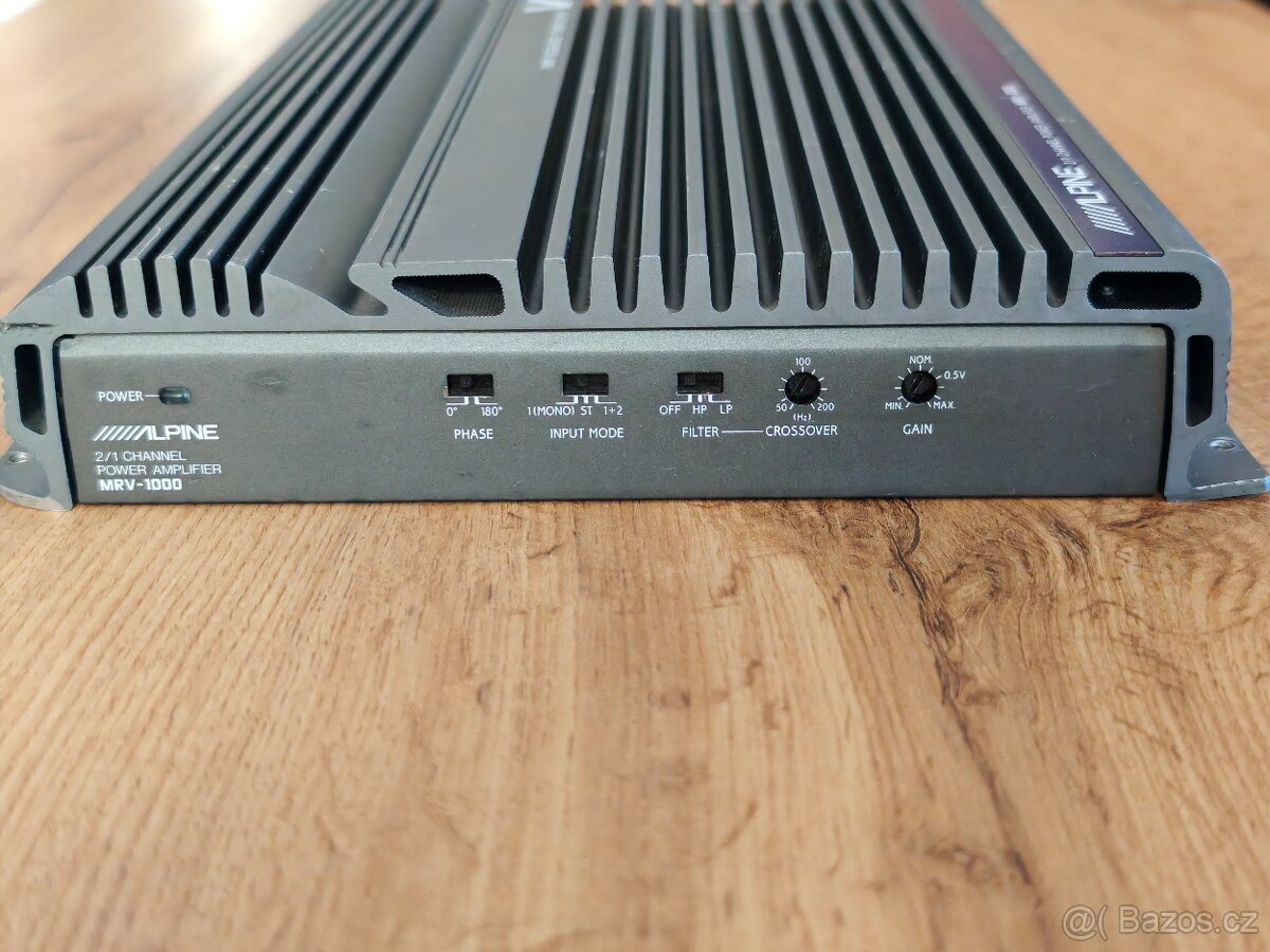 Zesilovač do auta Alpine MRV 1000 - 3
