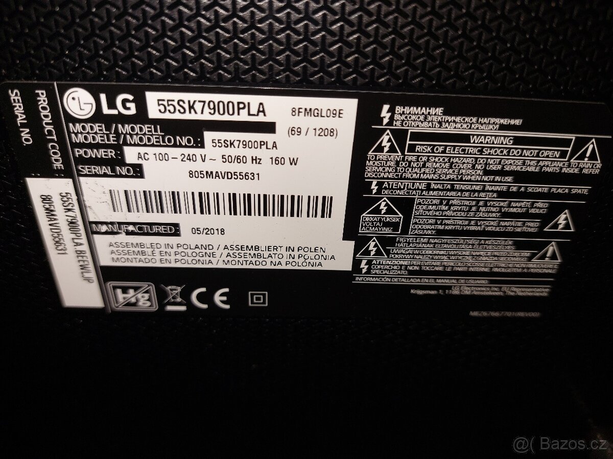 Televize LG 4K UHD 55" Smart - 3