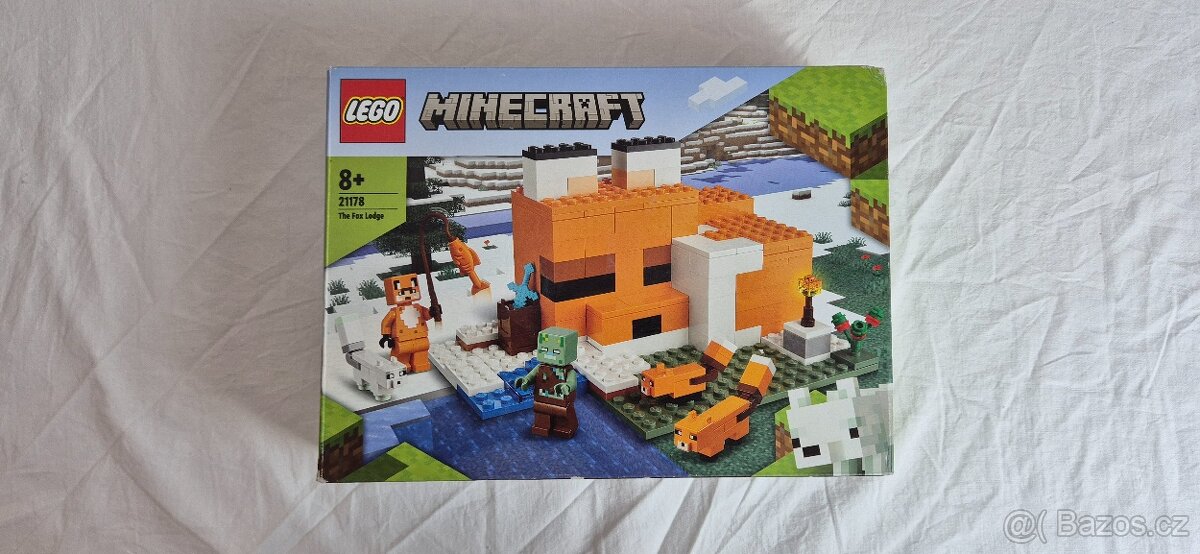 LEGO Minecraft 21178 Liščí domek - 3