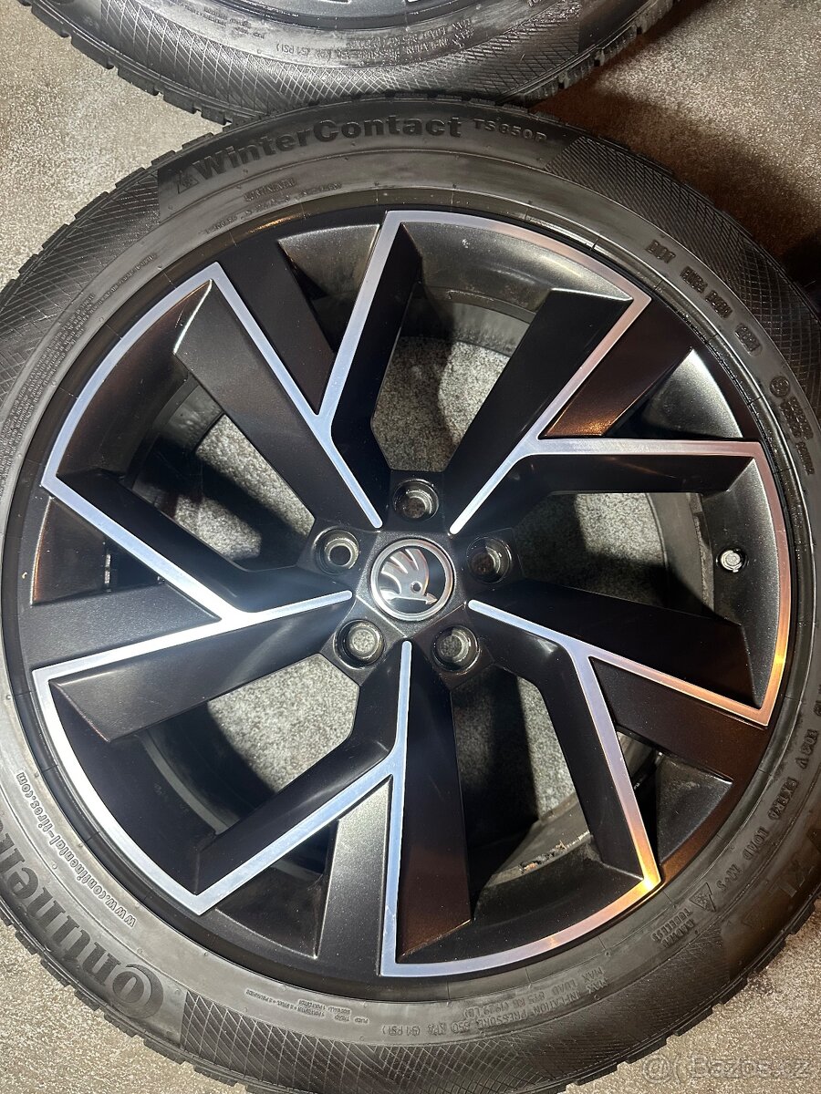 ALU Kola ŠKODA 5x112 R19 TRIGLAV Zimní Pneu 235/50/19 - 3