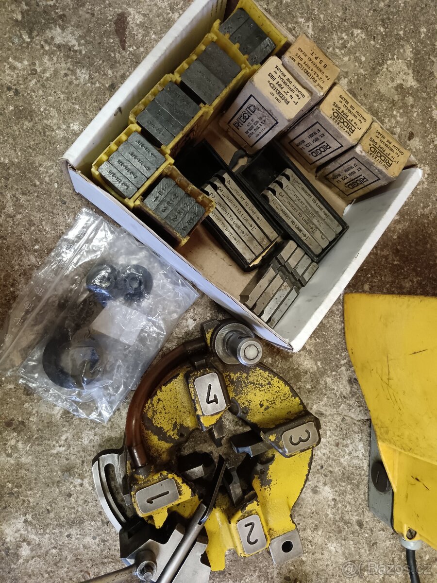 Závitořez REMS TORNADO, stacionární závitořez - 3