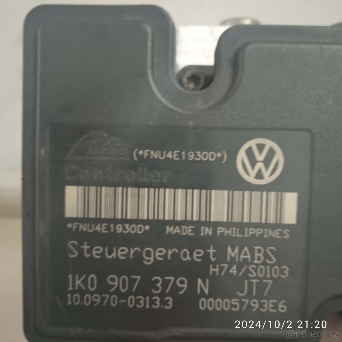 Škoda-VW-Seat-Audi.-jednotka ABS - 1K0907379N - 3