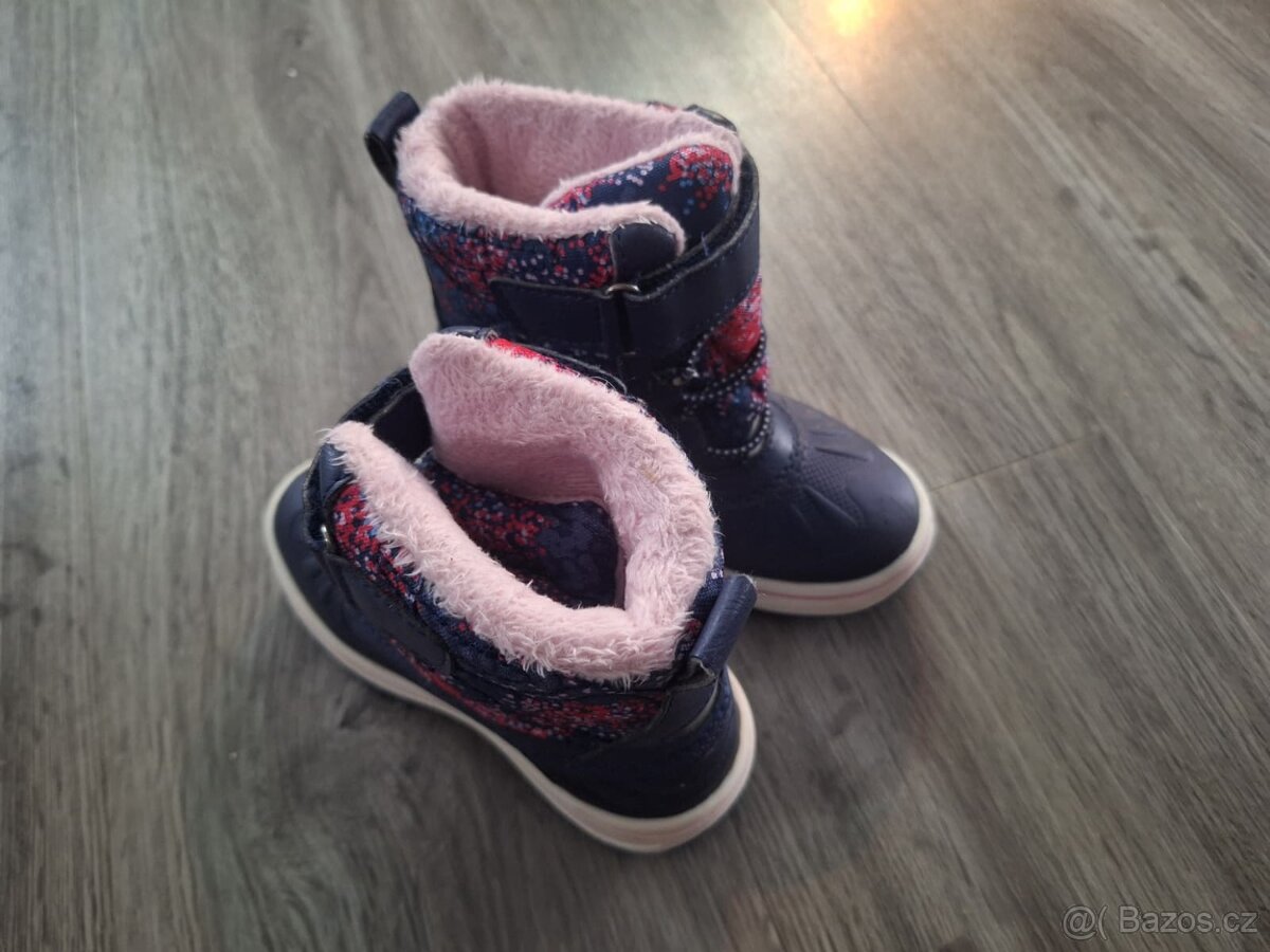 Dětské zimní boty holčičí velikost 25 - 3