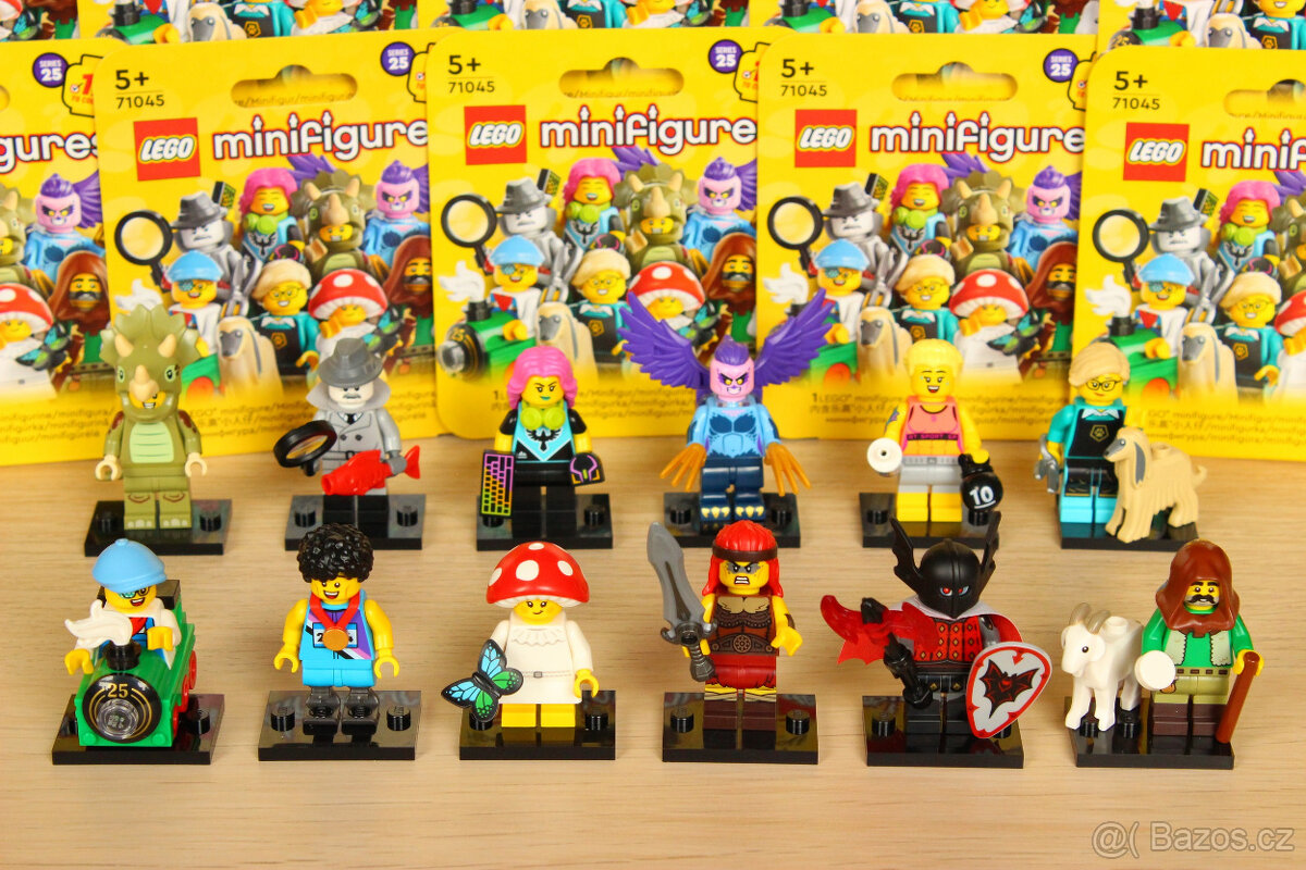 LEGO 71045 sběratelské minifigurky - kompletní 25. série - 3