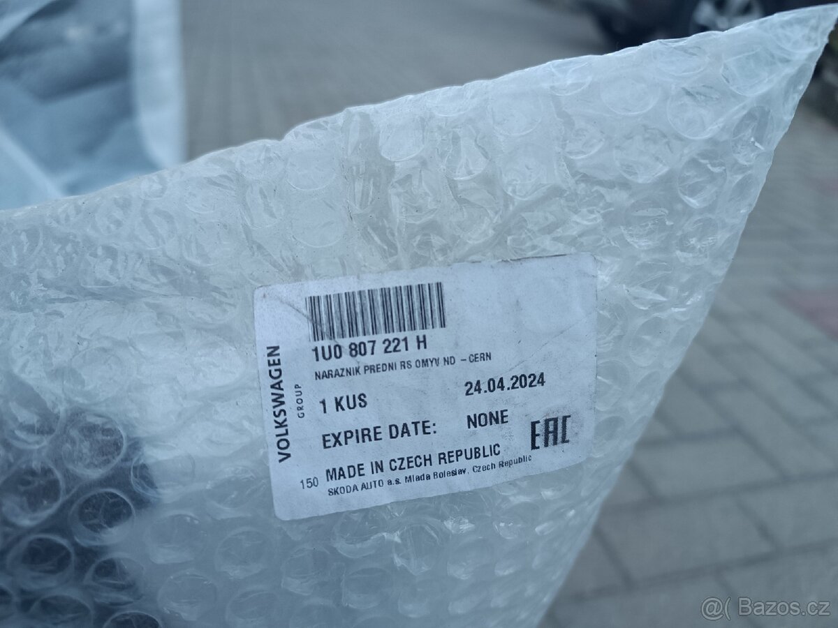 Nový ORIGINÁLNÍ přední nárazník Octavia 1 RS 132kw - 3