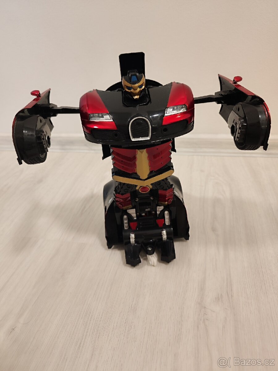 Transformer Bugatti Veyron RTR červená - 3